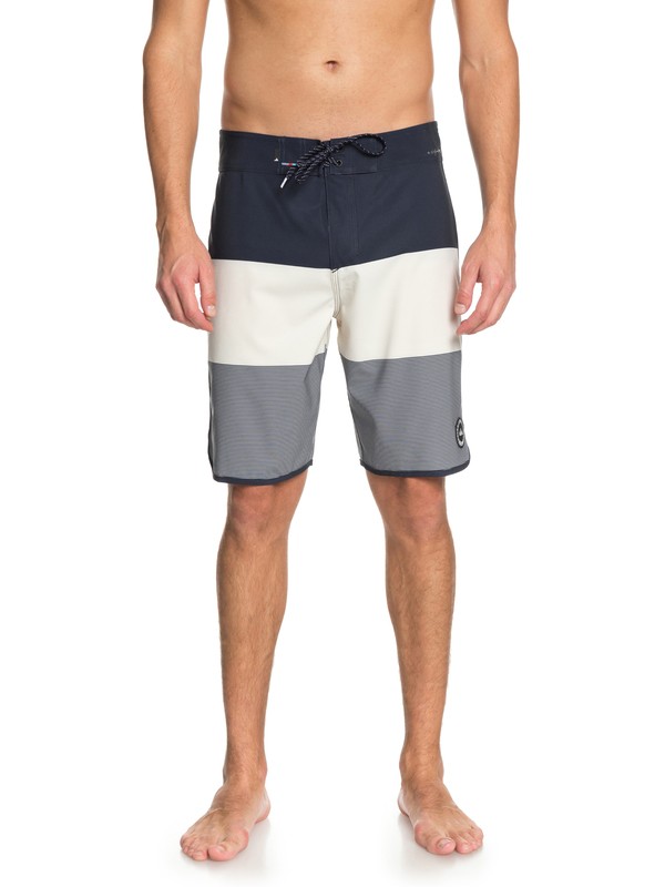 quiksilver, Highline Tijuana Scallop 20" Boardshorts, NAVY BLAZER (byj6) 0 Highline Tijuana Scallop 20" Boardshorts Blue EQYBS03851 Quiksilver