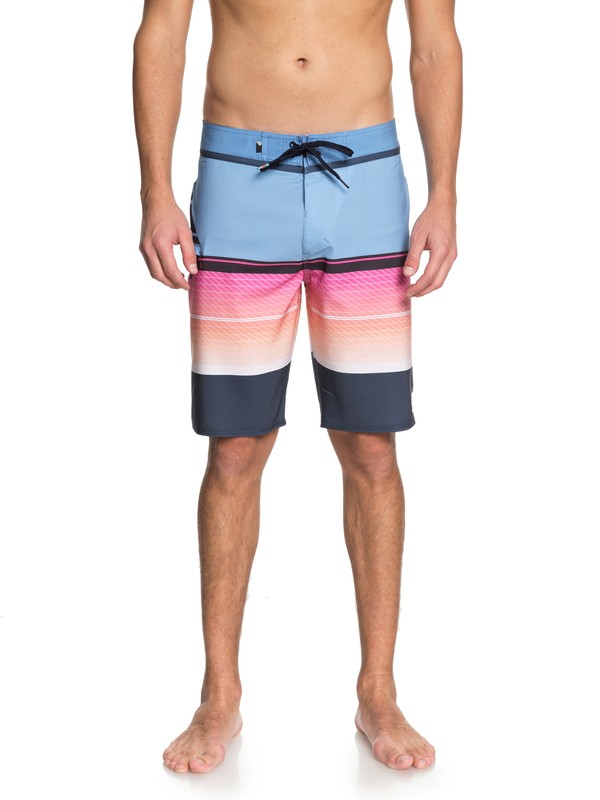 quiksilver, Highline Slab 20" Boardshorts, SILVER LAKE BLUE (bjq6) 0 Highline Slab 20" Boardshorts Blue EQYBS03858 Quiksilver