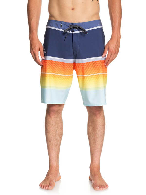 quiksilver, Highline Slab 20" - Board Shorts for Men, BIJOU BLUE (bng6) 0 Highline Slab 20" - Board Shorts for Men Blue EQYBS03858 Quiksilver