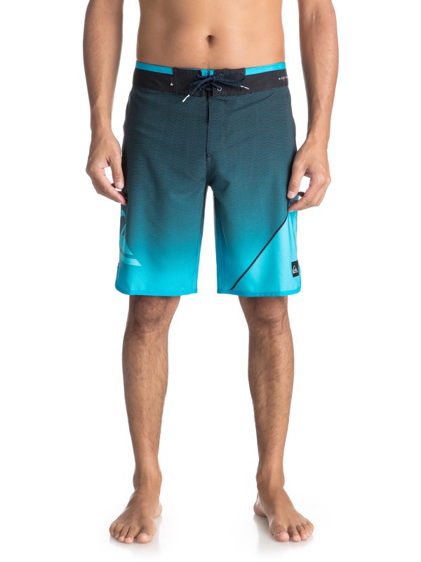 quiksilver, Men's Highline New Wave 20" Boardshorts, ATOMIC BLUE (bmm6) 0 Men's Highline New Wave 20" Boardshorts Blue EQYBS03861 Quiksilver
