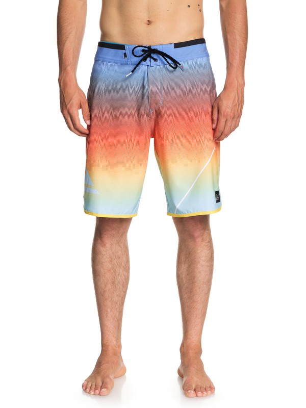 quiksilver, Highline New Wave 20" - Board Shorts for Men, BIJOU BLUE (bng6) 0 Highline New Wave 20" - Board Shorts for Men Blue EQYBS03861 Quiksilver