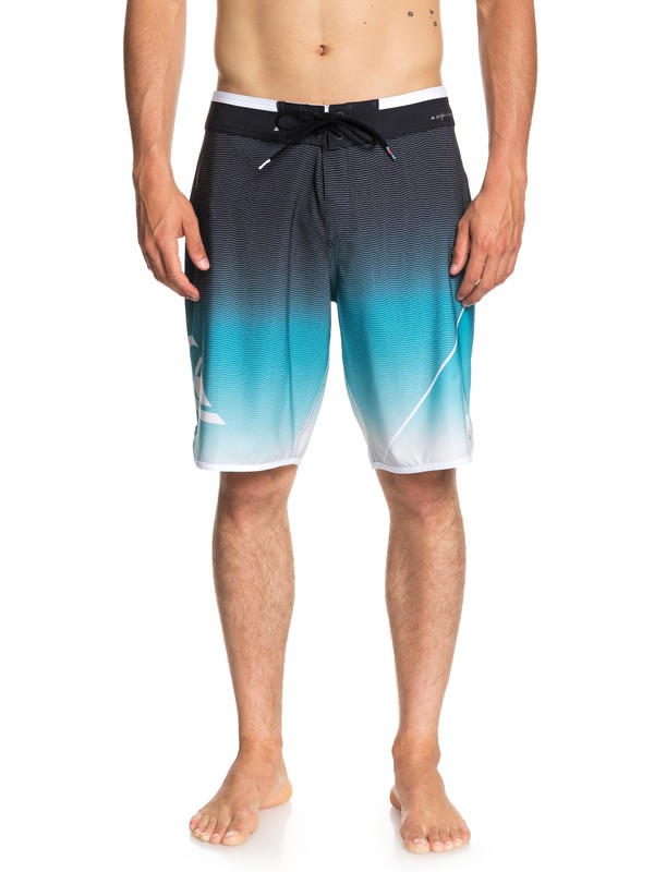 quiksilver, Highline New Wave 20" - Board Shorts for Men, TYPHOON (bny6) 0 Highline New Wave 20" - Board Shorts for Men Blue EQYBS03861 Quiksilver