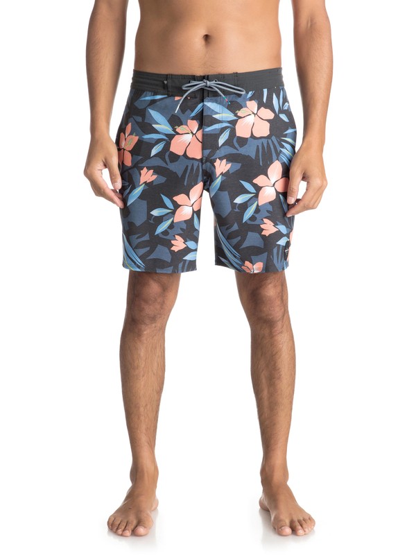 quiksilver, Cut Out 18" - Strandshort, SILVER LAKE BLUE (bjq6) 0 Cut Out 18" - Strandshort Blue EQYBS03869 Quiksilver