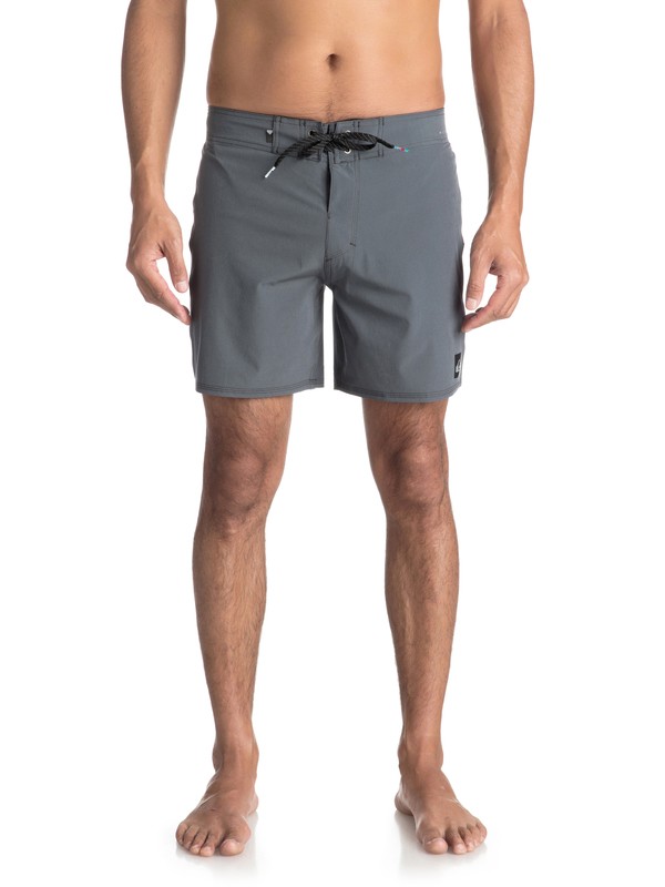 quiksilver, Highline Kaimana 16" - Board Shorts for Men, IRON GATE (kzm0) 0 Highline Kaimana 16" - Board Shorts for Men Black EQYBS03877 Quiksilver