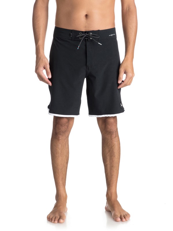 quiksilver, Highline Scallop 19" - Board Shorts, BLACK (kvj0) 0 Highline Scallop 19" - Board Shorts Black EQYBS03885 Quiksilver