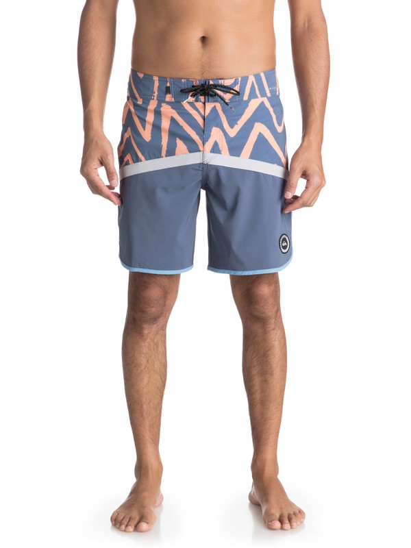 quiksilver, Highline Techtonics 18" - Boardshort, SILVER SCONCE (szm6) 0 Highline Techtonics 18" - Boardshort Gris EQYBS03900 Quiksilver