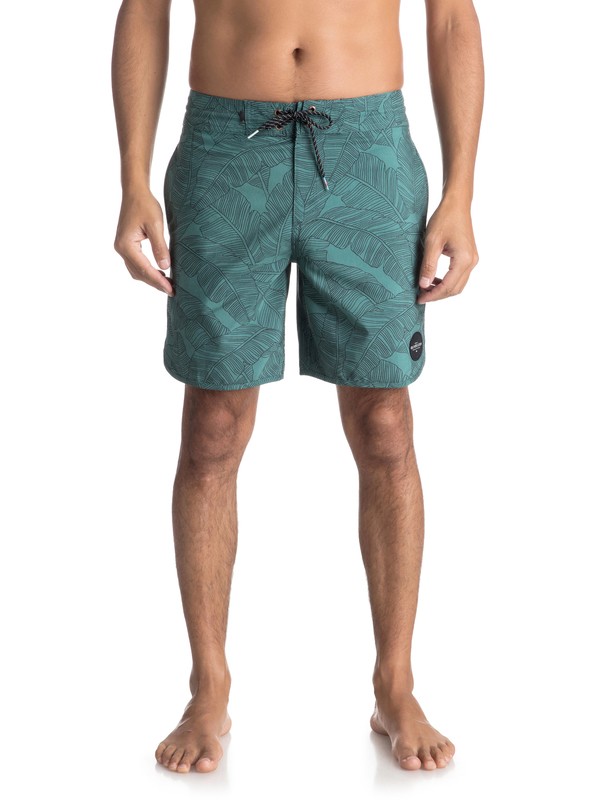quiksilver, Variable 18" - Beachshort para Hombre, MALLARD GREEN (gqn6) 0 Variable 18" - Beachshort para Hombre Verde EQYBS03907 Quiksilver