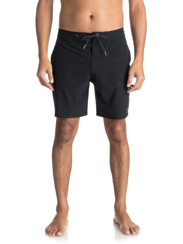 quiksilver, Baja 18" - Beachshorts, BLACK (kvj0) 0 Baja 18" - Beachshorts Schwarz EQYBS03911 Quiksilver