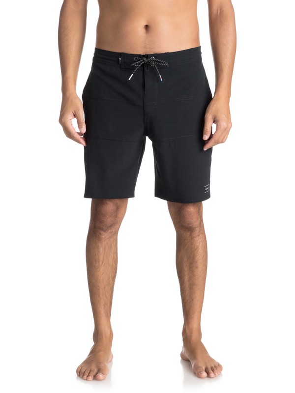 quiksilver, Baja 19" - Beachshorts, BLACK (kvj0) 0 Baja 19" - Beachshorts Black EQYBS03923 Quiksilver