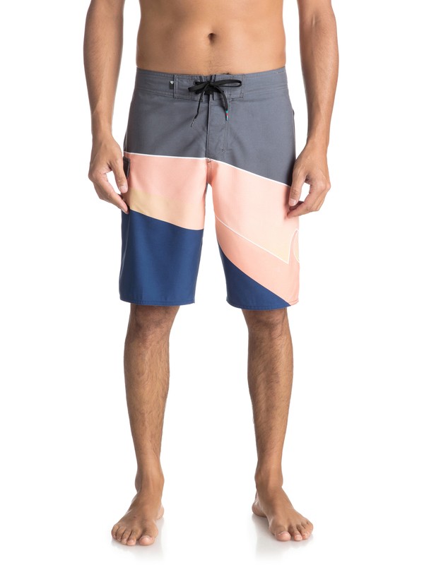 quiksilver, Slash Fade Logo 21" Boardshorts, IRON GATE (kzm6) 0 Slash Fade Logo 21" Boardshorts Black EQYBS03929 Quiksilver