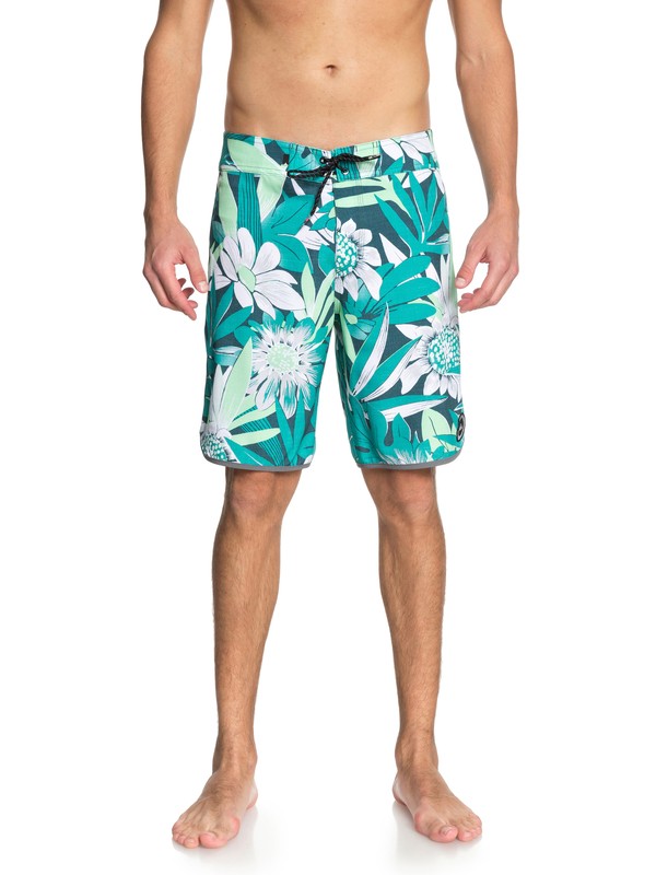 quiksilver, Men Country Scallop Highline de 20" Boardshorts, ATLANTIC DEEP (bsd6) 0 Men Country Scallop Highline de 20" Boardshorts Azul EQYBS03951 Quiksilver