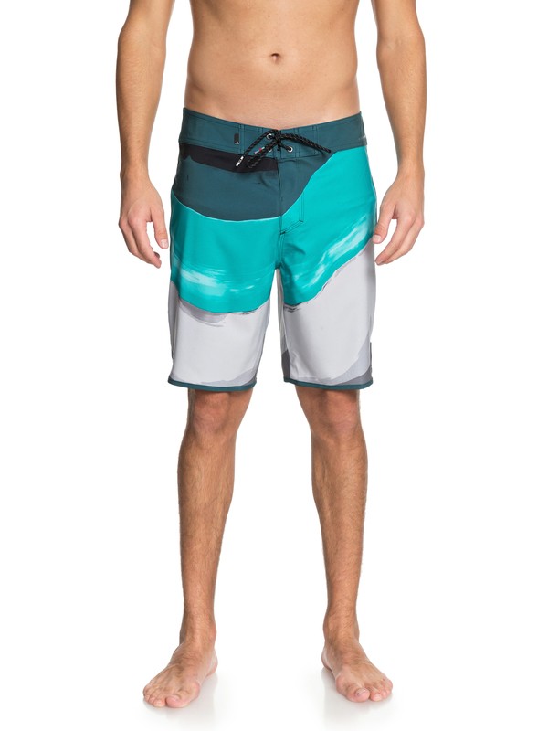 quiksilver, Boardshorts Resin Scallop Highline de 19", ATLANTIC DEEP (bsd6) 0 Boardshorts Resin Scallop Highline de 19" Azul EQYBS03955 Quiksilver