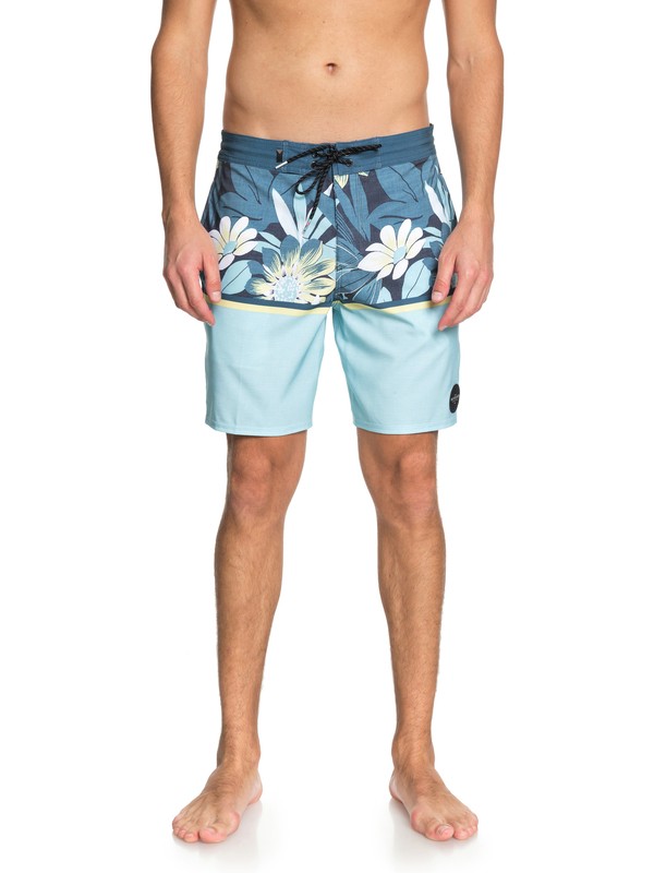 quiksilver, Country Vibes 18" Beach Shorts, REAL TEAL (bpr6) 0 Country Vibes 18" Beach Shorts Blue EQYBS03962 Quiksilver