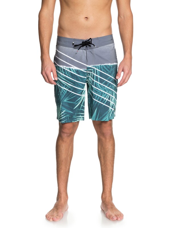 quiksilver, Men Palm Slash Highline de 19" Boardshorts, TROPIC GREEN (gpf6) 0 Men Palm Slash Highline de 19" Boardshorts Verde EQYBS03975 Quiksilver