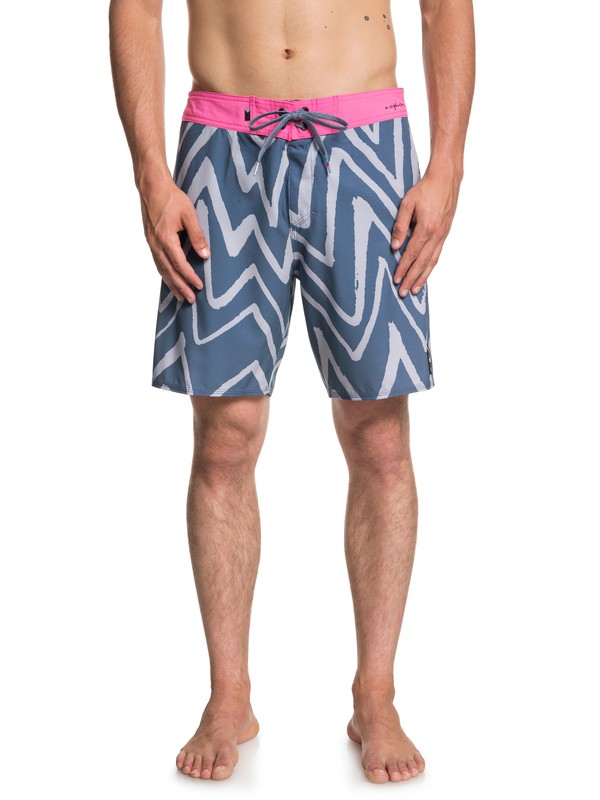 quiksilver, Highline Variable 18" - Boardshorts para Hombre, VINTAGE INDIGO (byl6) 0 Highline Variable 18" - Boardshorts para Hombre Azul EQYBS03996 Quiksilver