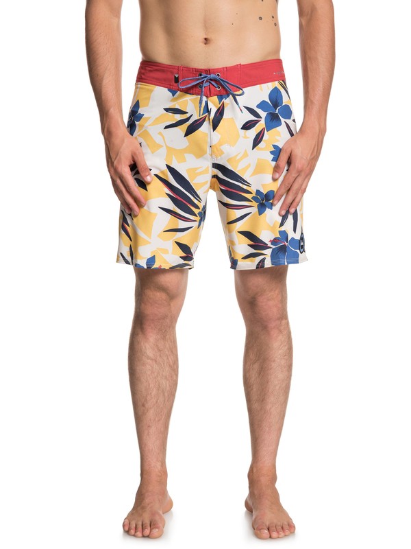quiksilver, Highline Variable 18" - Boardshorts para Hombre, BIRCH (wdw6) 0 Highline Variable 18" - Boardshorts para Hombre Blanco EQYBS03996 Quiksilver