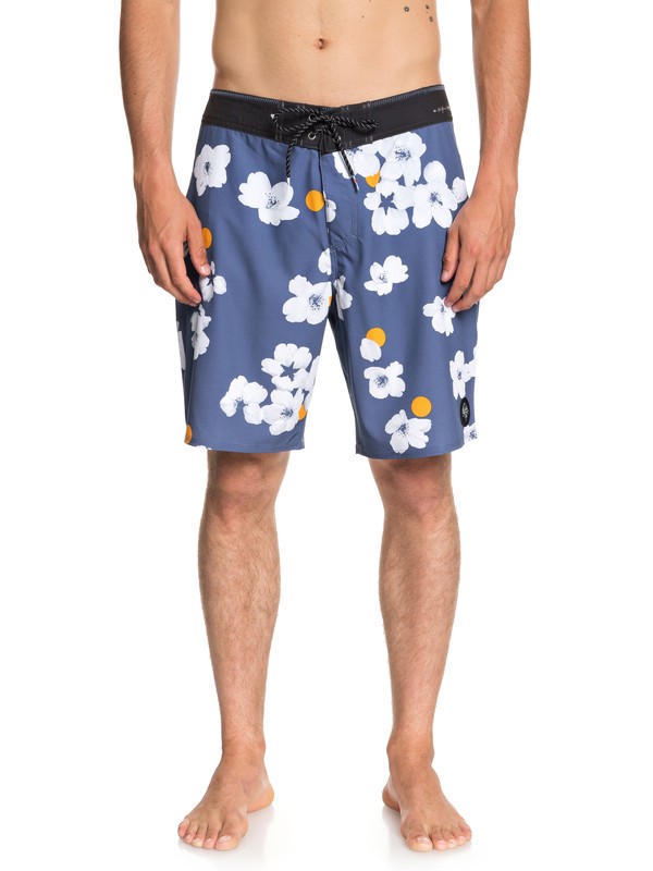 quiksilver, Hombres Boardshorts Cherry Pop Highline de 19", BIJOU BLUE (bng6) 0 Hombres Boardshorts Cherry Pop Highline de 19" Azul EQYBS04005 Quiksilver