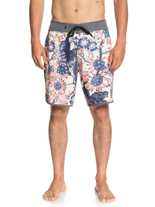 quiksilver, Highline Silent Fury 19" Boardshorts, BIRCH (wdw6) 0 Highline Silent Fury 19" Boardshorts White EQYBS04006 Quiksilver