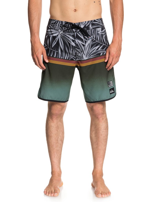 quiksilver, Boardshorts Scallop Divide Highline de 19", BLACK (kvj6) 0 Boardshorts Scallop Divide Highline de 19" Negro EQYBS04014 Quiksilver