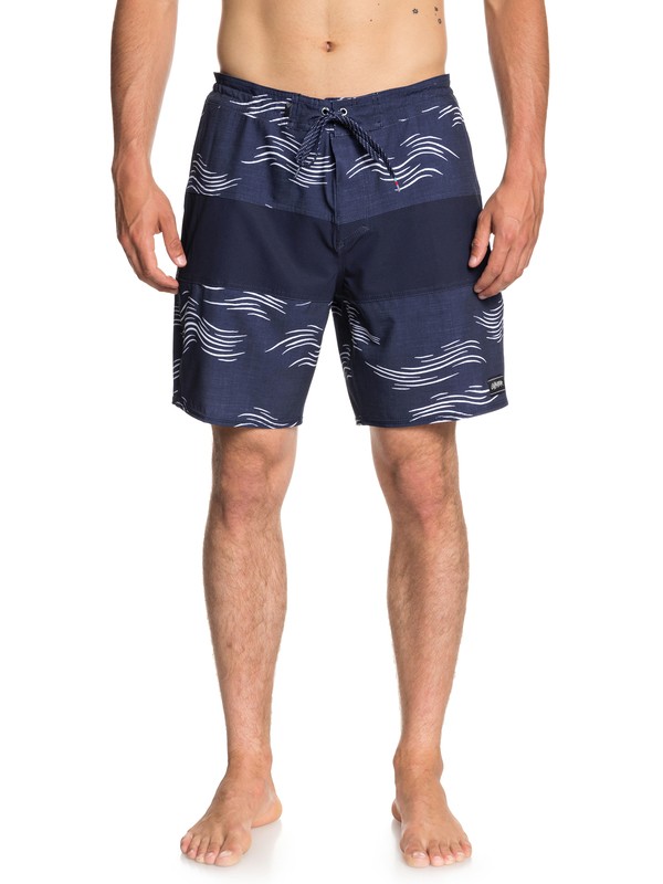 quiksilver, Baja Variable 18" Beach Shorts, MEDIEVAL BLUE (bte6) 0 Baja Variable 18" Beach Shorts Blue EQYBS04022 Quiksilver