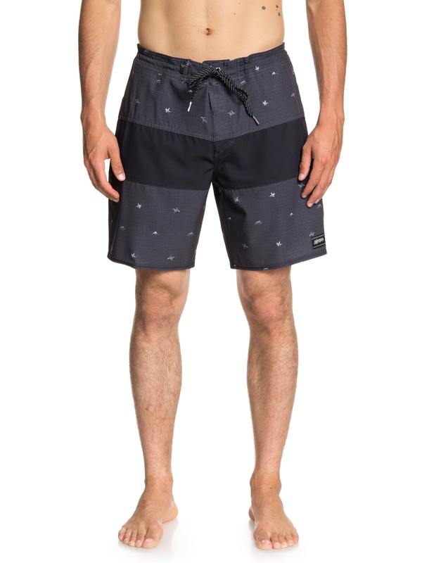 quiksilver, Baja Variable 18" Beach Shorts, BLACK (kvj6) 0 Baja Variable 18" Beach Shorts Black EQYBS04022 Quiksilver
