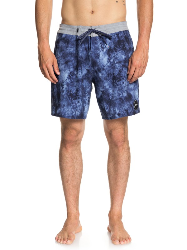 quiksilver, Baja Acid 18" Beach Shorts, MEDIEVAL BLUE (bte6) 0 Baja Acid 18" Beach Shorts Blue EQYBS04023 Quiksilver
