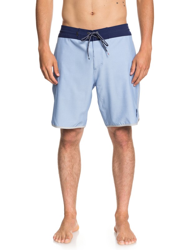 quiksilver, Alta 19" Beachshorts, SILVER LAKE BLUE (bjq0) 0 Alta 19" Beachshorts Blue EQYBS04026 Quiksilver