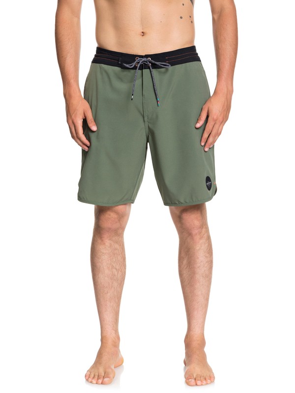 quiksilver, Alta 19" Beachshorts, THYME (cqy0) 0 Alta 19" Beachshorts Brown EQYBS04026 Quiksilver