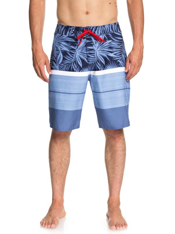 quiksilver, Men's Slab Island 21" Boardshorts, MEDIEVAL BLUE (bte6) 0 Men's Slab Island 21" Boardshorts Blue EQYBS04028 Quiksilver
