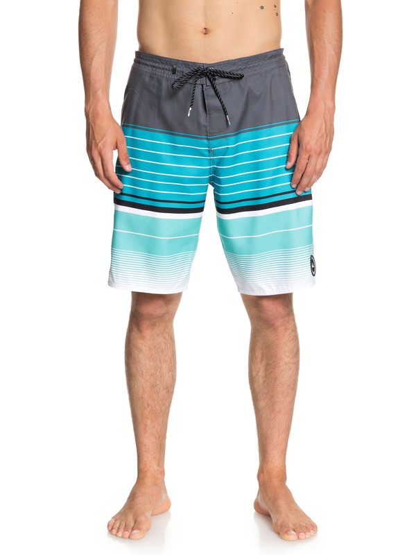 quiksilver, Swell Vision 20" Beach Shorts, IRON GATE (kzm6) 0 Swell Vision 20" Beach Shorts Black EQYBS04037 Quiksilver