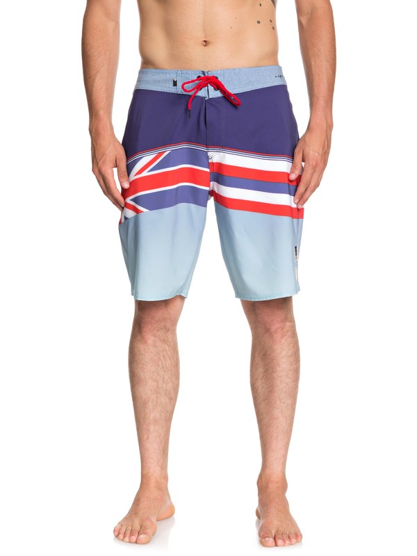 quiksilver, Highline Hawaii Serious 20" Boardshorts, MEDIEVAL BLUE (bte6) 0 Highline Hawaii Serious 20" Boardshorts Blue EQYBS04053 Quiksilver