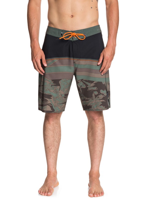 quiksilver, Highline Hawaii Serious 20" Boardshorts, THYME (cqy6) 0 Highline Hawaii Serious 20" Boardshorts Brown EQYBS04053 Quiksilver