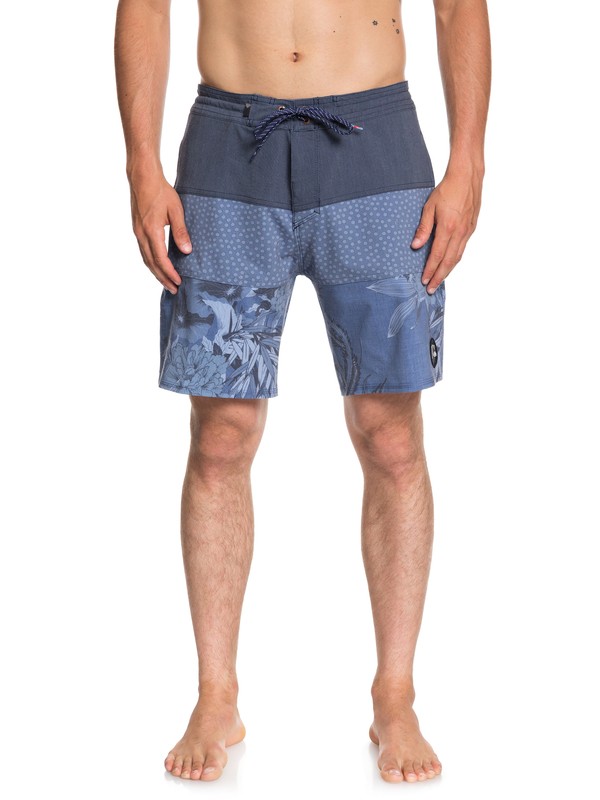 quiksilver, Baja Variable 18" Beachshorts, BIJOU BLUE (bng6) 0 Baja Variable 18" Beachshorts Blue EQYBS04062 Quiksilver