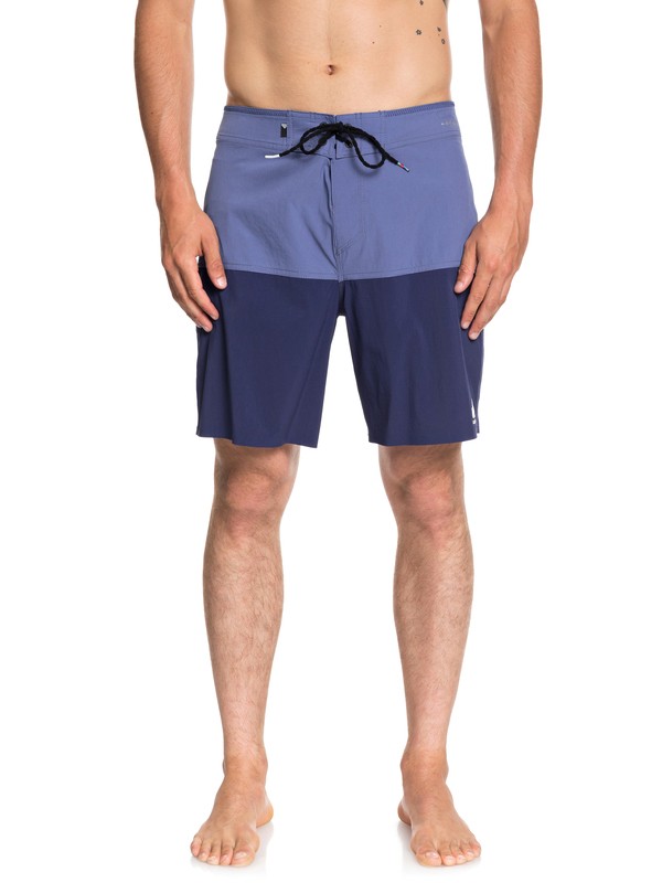 quiksilver, Highline 50 Solid 18" Boardshorts, BIJOU BLUE (bng0) 0 Highline 50 Solid 18" Boardshorts Blue EQYBS04068 Quiksilver