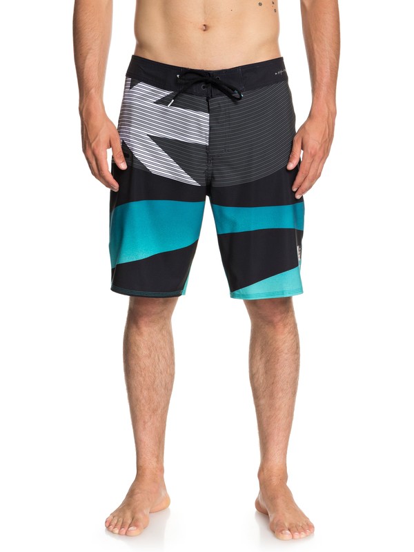 quiksilver, HIGHLINE ALA MOANA 20, BLACK (kvj6) 0 HIGHLINE ALA MOANA 20 Negro EQYBS04070 Quiksilver