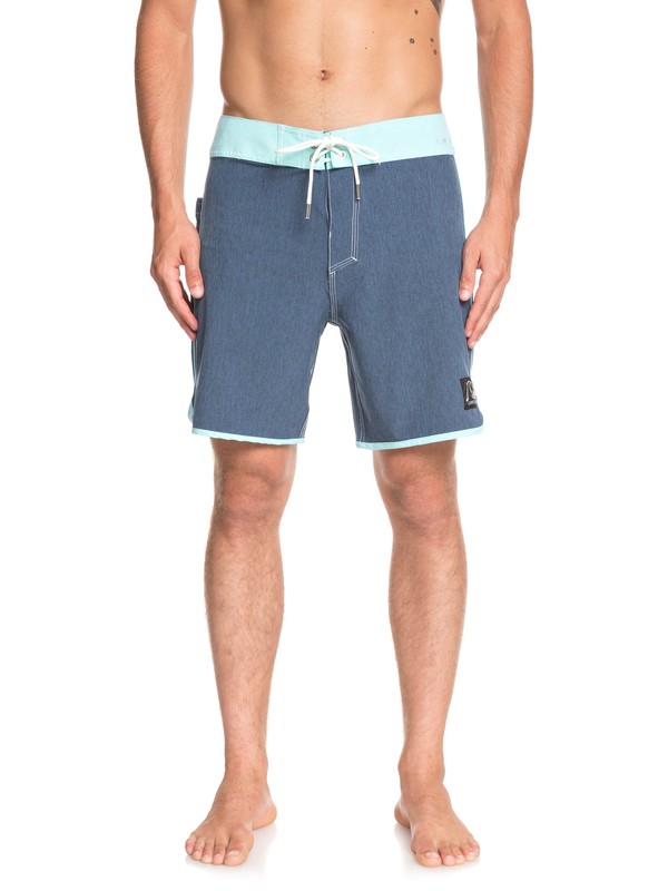 quiksilver, Highline Scallop 18" Boardshorts, SOUTHERN OCEAN (bpb0) 0 Highline Scallop 18" Boardshorts Blue EQYBS04081 Quiksilver