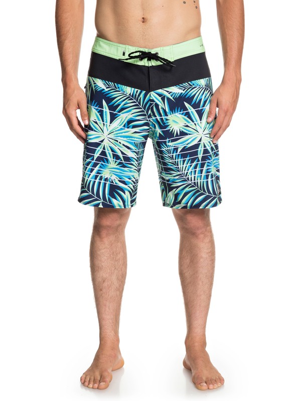 quiksilver, Highline Drained Out 19" - Board Shorts for Men, JADE LIME (gft6) 0 Highline Drained Out 19" - Board Shorts for Men Green EQYBS04082 Quiksilver