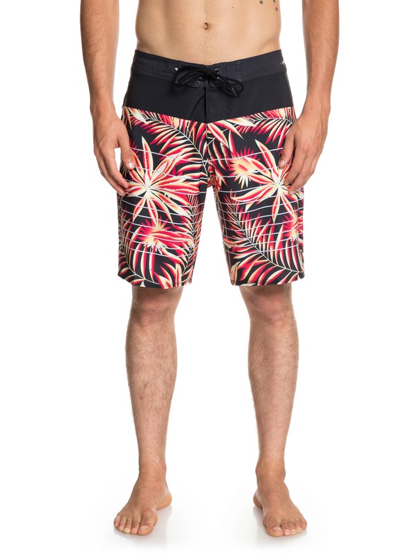 quiksilver, Highline Drained Out 19" - Board Shorts for Men, BLACK (kvj6) 0 Highline Drained Out 19" - Board Shorts for Men Black EQYBS04082 Quiksilver
