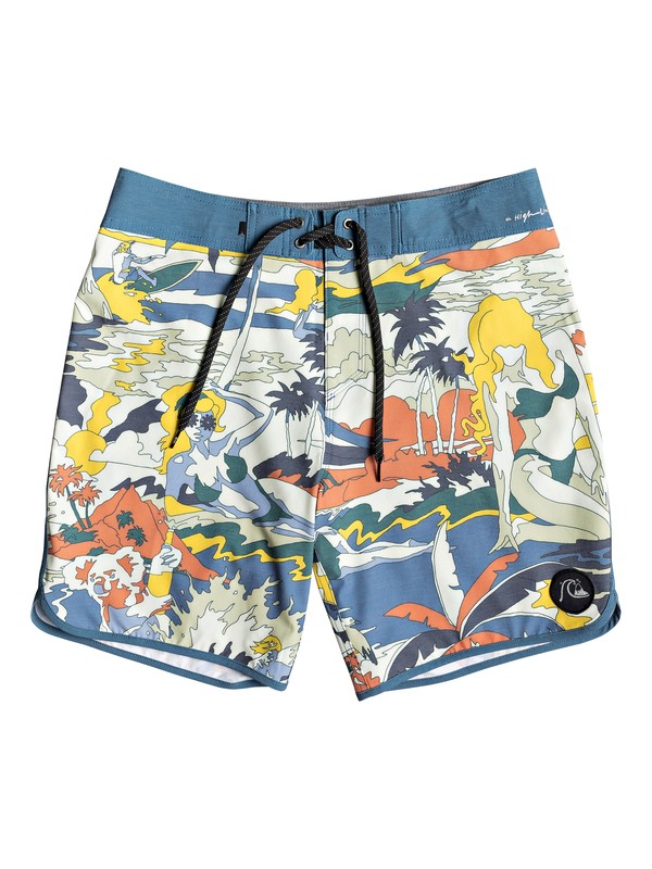 quiksilver, Highline Feelin Fine 19" Boardshorts, STELLAR (bnt6) 0 Highline Feelin Fine 19" Boardshorts Blue EQYBS04087 Quiksilver