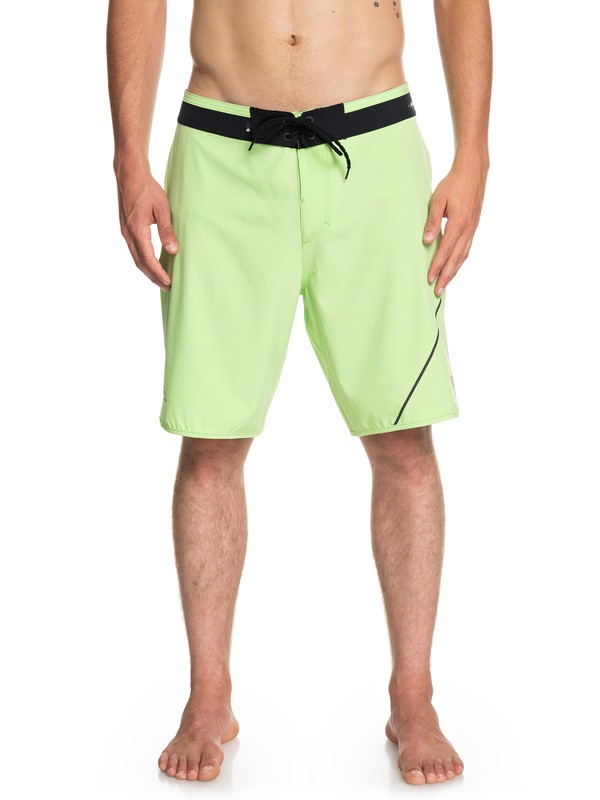 quiksilver, Highline New Wave 20" - Board Shorts for Men, JADE LIME (gft0) 0 Highline New Wave 20" - Board Shorts for Men Green EQYBS04088 Quiksilver