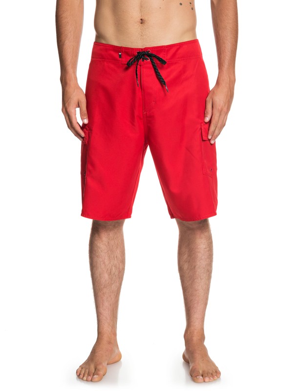 quiksilver, Manic Solid 21" Boardshorts, QUIK RED (rqr0) 0 Manic Solid 21" Boardshorts Red EQYBS04089 Quiksilver