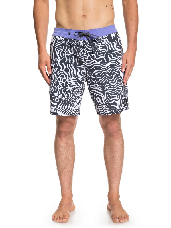 quiksilver, Secret Ingredient 18" - Short-Bañador para Hombre, WHITE (wbb6) 0 Secret Ingredient 18" - Short-Bañador para Hombre Blanco EQYBS04101 Quiksilver