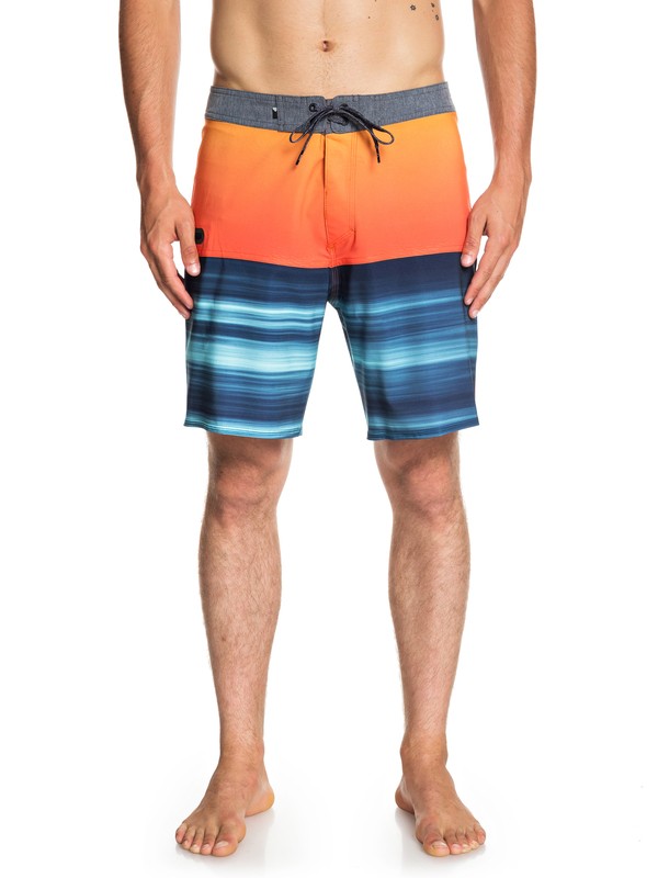 quiksilver, Highline Hold Down 18" - Board Shorts for Men, TIGER ORANGE (nme6) 0 Highline Hold Down 18" - Board Shorts for Men Orange EQYBS04111 Quiksilver