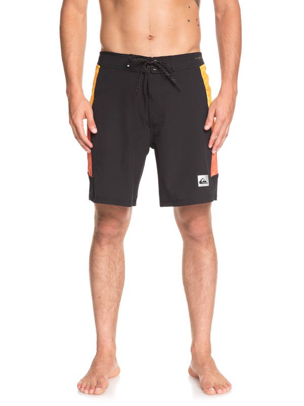 quiksilver, Highline Fade Arch 18" - Board Shorts for Men, BLACK (kvj0) 0 Highline Fade Arch 18" - Board Shorts for Men Black EQYBS04112 Quiksilver