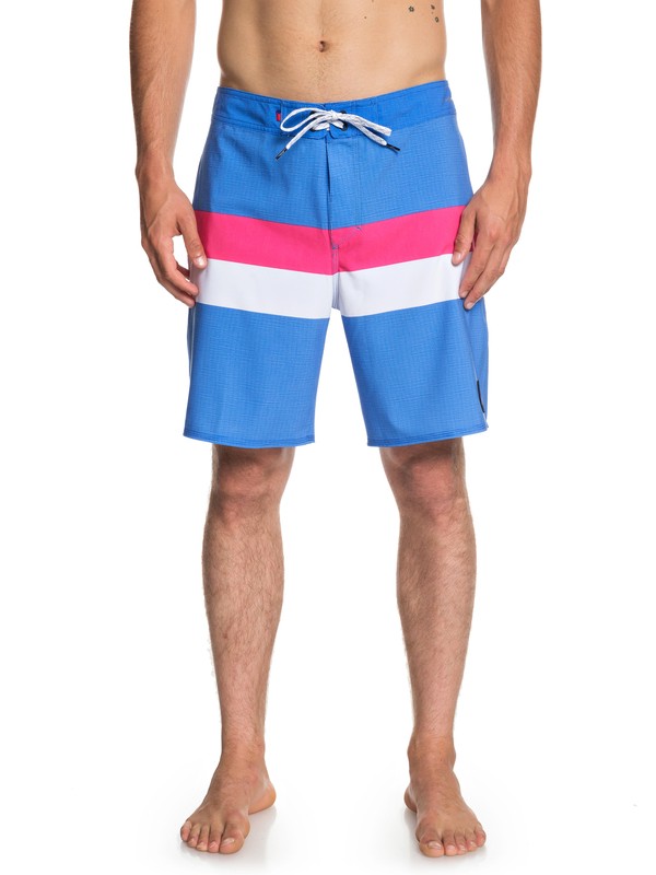 quiksilver, Highline Seasons 18" - Board Shorts for Men, MALIBU (bma6) 0 Highline Seasons 18" - Board Shorts for Men Blue EQYBS04114 Quiksilver