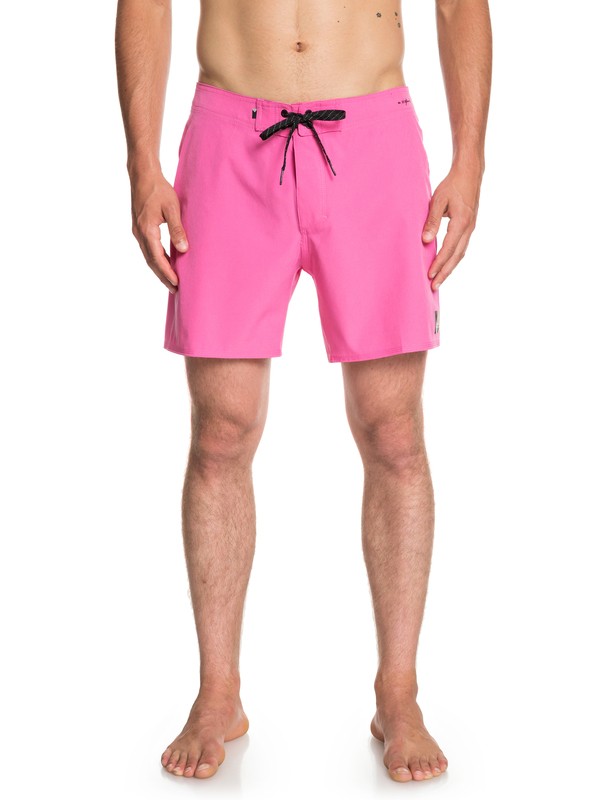 quiksilver, Highline Kaimana 16" - Board Shorts for Men, CARMINE ROSE (mjq0) 0 Highline Kaimana 16" - Board Shorts for Men Pink EQYBS04117 Quiksilver