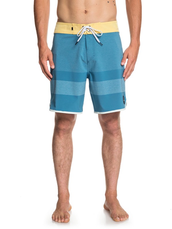 quiksilver, Highline Tijuana 18" - Board Shorts for Men, SOUTHERN OCEAN (bpb0) 0 Highline Tijuana 18" - Board Shorts for Men Blue EQYBS04132 Quiksilver