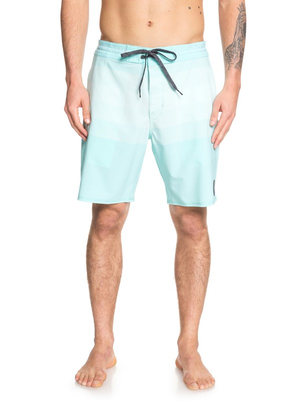 quiksilver, Vista 19" Beachshorts, AQUA SPLASH HEATHER (bzgh) 0 Vista 19" Beachshorts Blue EQYBS04139 Quiksilver