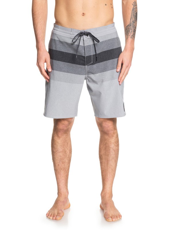 quiksilver, Vista 19" Beachshorts, SLEET HEATHER (szph) 0 Vista 19" Beachshorts Grey EQYBS04139 Quiksilver