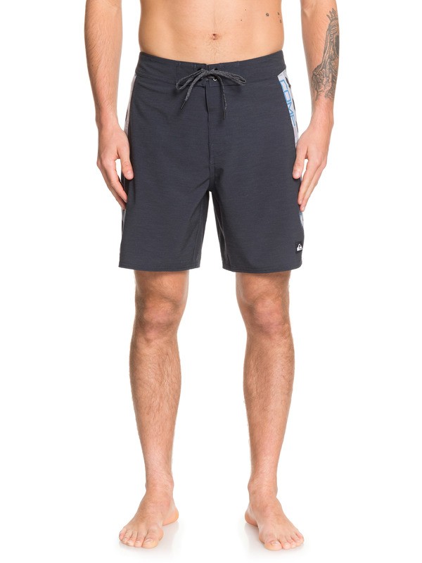 quiksilver, St Comp 18" - Board Shorts for Men, BLACK (kvj6) 0 St Comp 18" - Board Shorts for Men Black EQYBS04144 Quiksilver